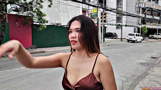 Филиппинка решила развлечься и устроила домашний секс без купюр - камера не врёт, как и её оргазмы.