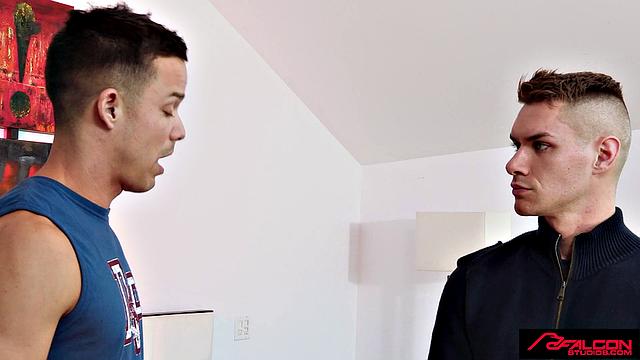 FalconStudios - Shy Jock Pledge Meets, Sucks And Fucks The Cock OF INITIATION