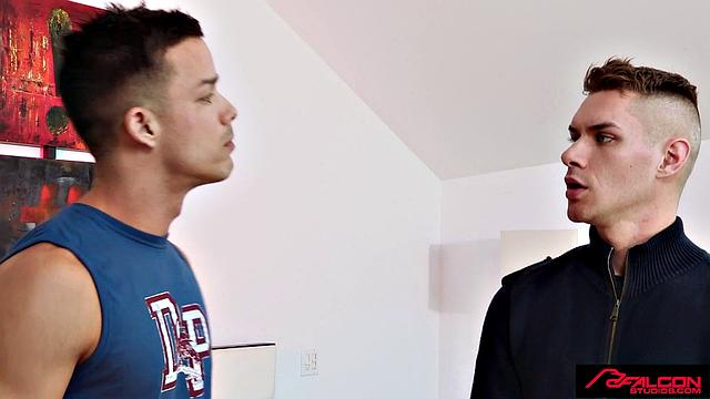 FalconStudios - Shy Jock Pledge Meets, Sucks And Fucks The Cock OF INITIATION