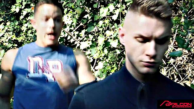 FalconStudios - Shy Jock Pledge Meets, Sucks And Fucks The Cock OF INITIATION