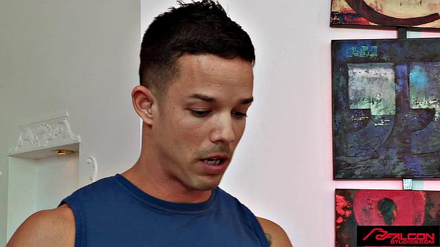 FalconStudios - Shy Jock Pledge Meets, Sucks And Fucks The Cock OF INITIATION