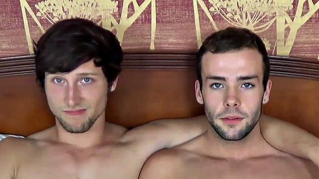 Bareback loving stud rimmed and fucked by boyfriend after casting