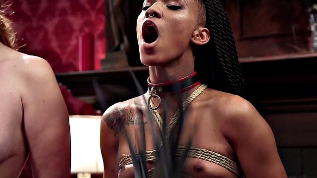 Watch these kinky babes get their tight asses stretched in wild 3some with stockings, tattoos, and dreadlocks