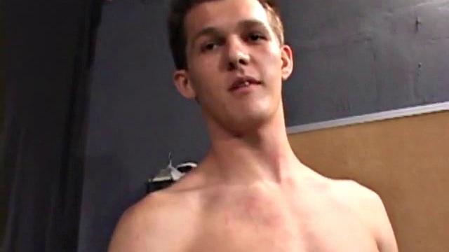 Nick Jarett strips naked and works up a stiff one. Then he shows his self-sucking talents, before a hand strokes his cock using sex toys and his ass. After edging Nick a few times he squirts out cum.