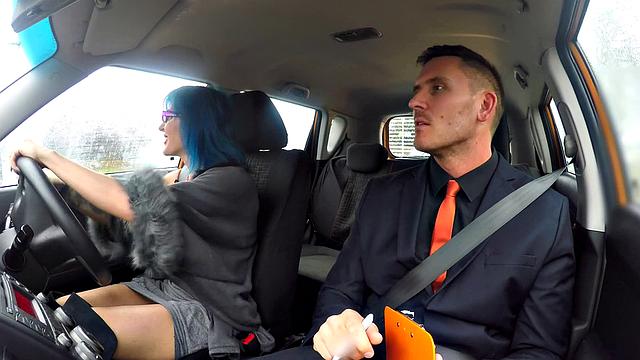 Anal ensures driving test pass