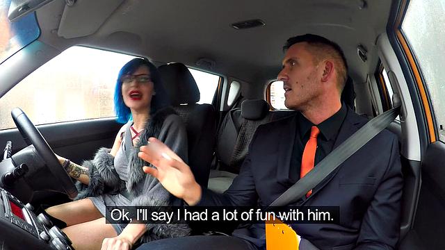 Anal ensures driving test pass