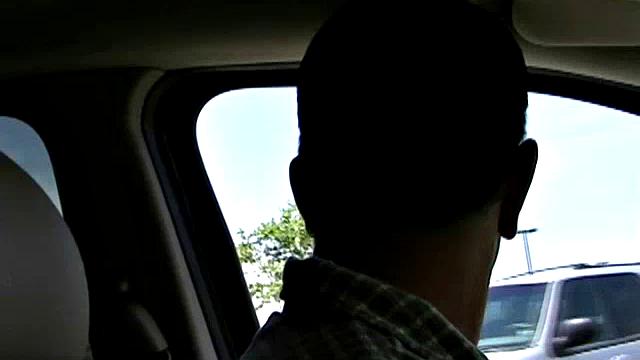 Busty BBW Roxy Flashing in Backseat