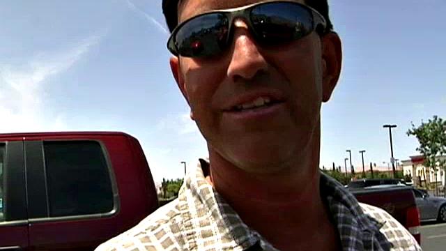 Busty BBW Roxy Flashing in Backseat