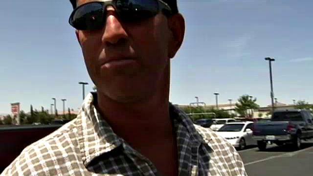 Busty BBW Roxy Flashing in Backseat