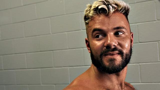 Eager athletic jock rides in locker room