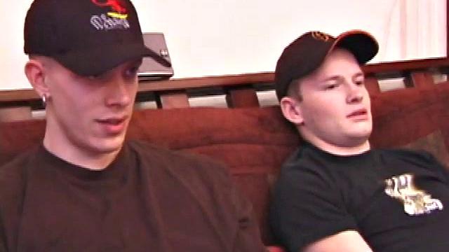 Shane hooks up with Lex Python, who is also straight, but curious. Shane and Lex work on themselves solo for a while, before curiosity gets the best of Lex. He reaches over and grabs Shane, even putting it in his mouth for a bit.