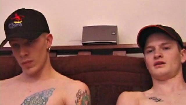 Shane hooks up with Lex Python, who is also straight, but curious. Shane and Lex work on themselves solo for a while, before curiosity gets the best of Lex. He reaches over and grabs Shane, even putting it in his mouth for a bit.