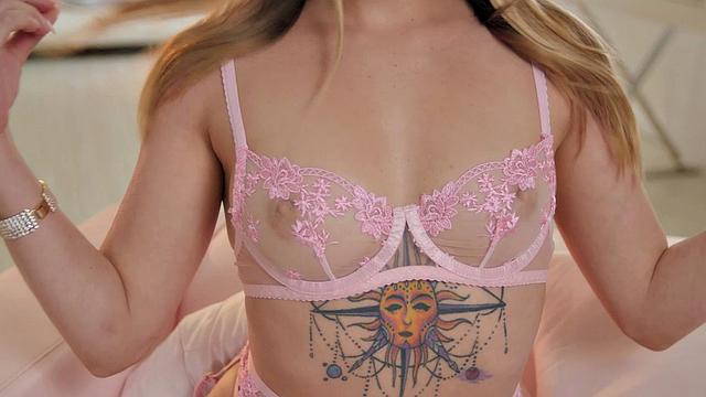 Petite Blonde With Natural Tits Twerks then Masturbates and Fingers Her Pussy