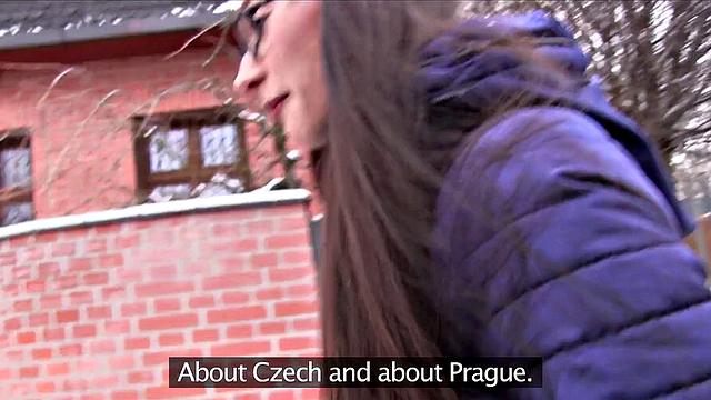 Cum Dribble for Russian Journalist