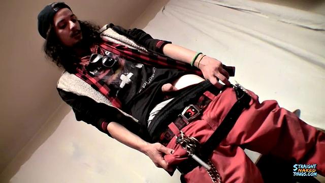 Max Harley Rubbing His Rocker Cock