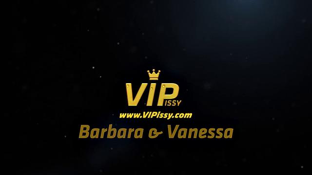 Vipissy - Drinking brunettes get drenched!