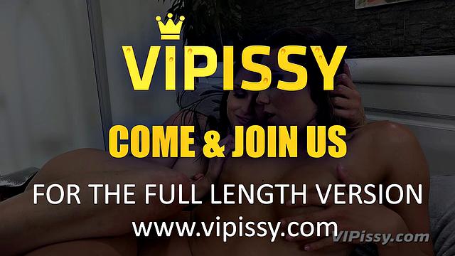 Vipissy - Drinking brunettes get drenched!