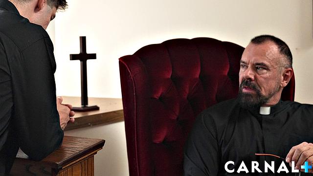 forbidden lust between men of the church-priests surrender to raw desire
