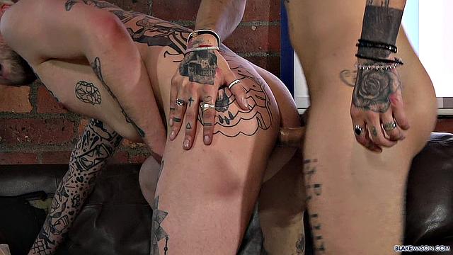 Inked Boys Fuck Out Loads - Mickey Tayor &amp; Ronnie Stone