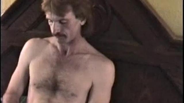 steve gets wild at work and takes a hard pounding from another man