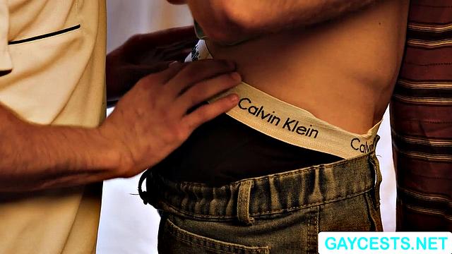 Three horny twinks bareback each other's ass