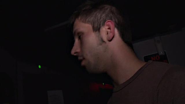 Tricking straight at the gloryhole