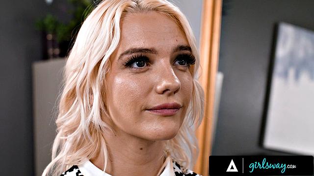 GIRLSWAY - Bossy Blonde Ariel X Wants To Be DOMINATED By Kenna James During Job Interview