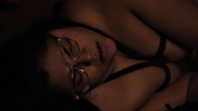 Chubby 21yo fucked in soft amateur BDSM sex by BF