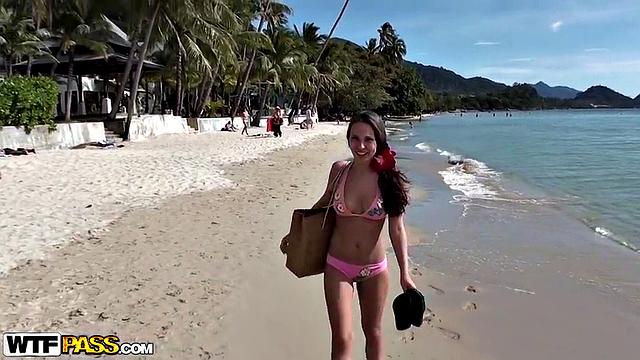 Great beach sex video