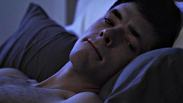 Handsome stud fucks 21yo gay roommate in tight asshole