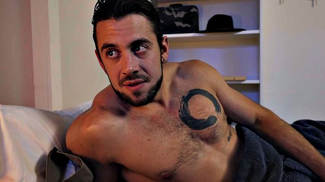 Handsome stud fucks 21yo gay roommate in tight asshole