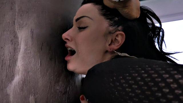 IR anal MILF amateur buttfucked by BBC in ATM scene