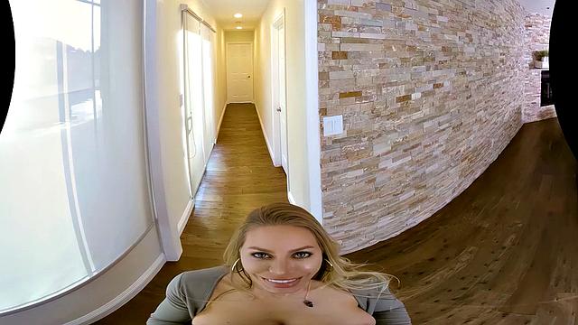As soon as the realtor steps out, Nicole Aniston gets naughty with you during 'Open House'