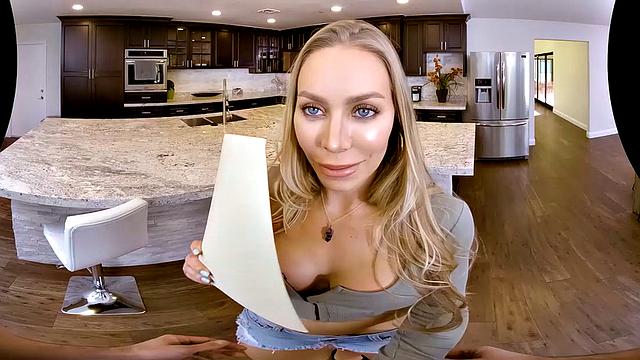 As soon as the realtor steps out, Nicole Aniston gets naughty with you during 'Open House'