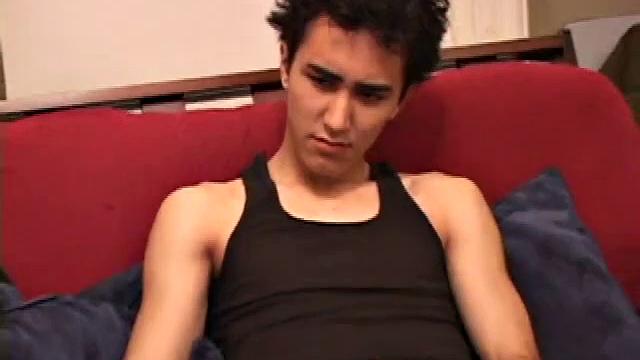 Emilio Strokes His Cock