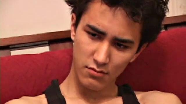 Emilio Strokes His Cock