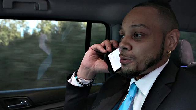 Horny Chauffeur Judy Jolie Wants Big Black Cock After Driving Him Home