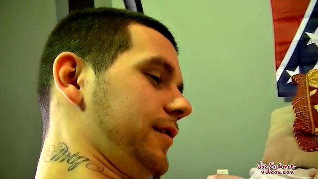 Straight Guy Spit Roasted - Brian, Kody, and Blaze