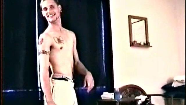 Straight Buzz Touches His Cock