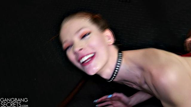 Prefer cum in your eye or pussy?