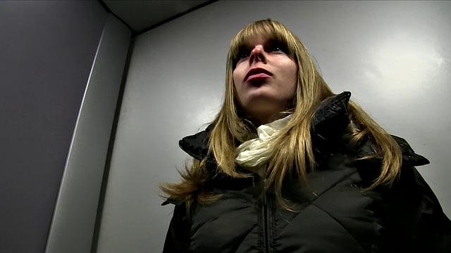 Sexy Brunette Needs a Place to Crash