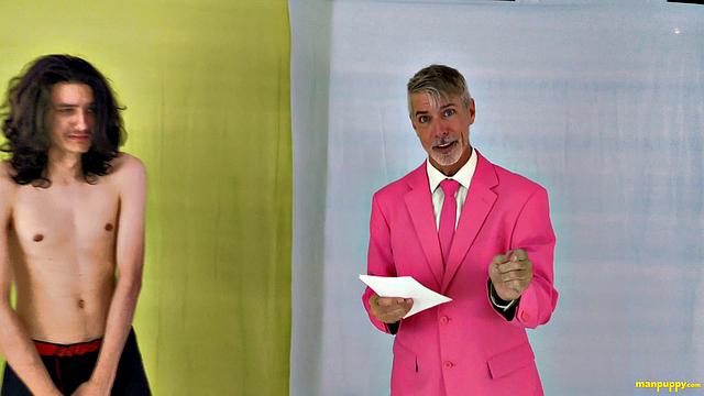 Game Show Loser Gets Naked In Embarrassing Strip - Cade Chalamet, Richard Lennox
