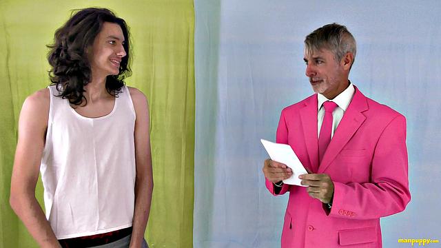 Game Show Loser Gets Naked In Embarrassing Strip - Cade Chalamet, Richard Lennox