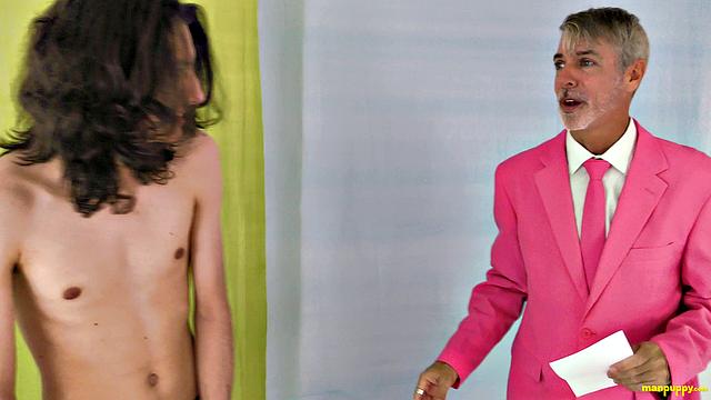 Game Show Loser Gets Naked In Embarrassing Strip - Cade Chalamet, Richard Lennox