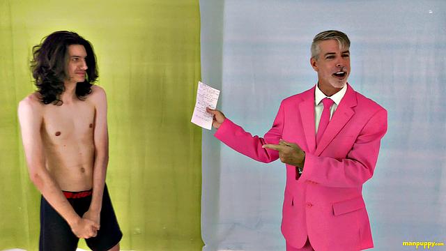 Game Show Loser Gets Naked In Embarrassing Strip - Cade Chalamet, Richard Lennox