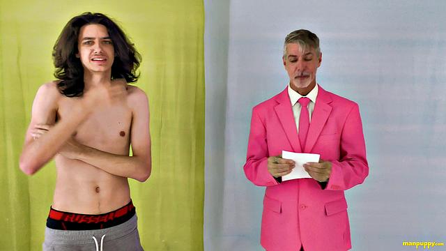 Game Show Loser Gets Naked In Embarrassing Strip - Cade Chalamet, Richard Lennox
