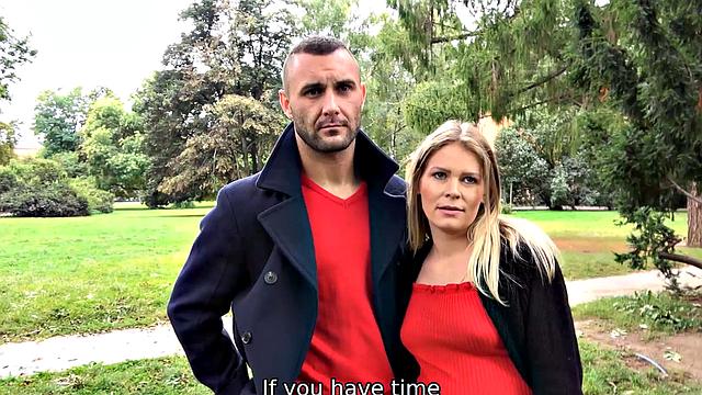 HUNT4K. Loser hubby watches how his wife gets nailed by stranger