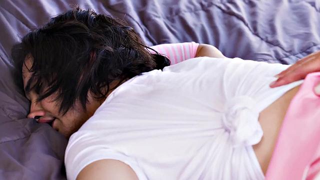 Femboy crossdresser barebacked by stud in asshole