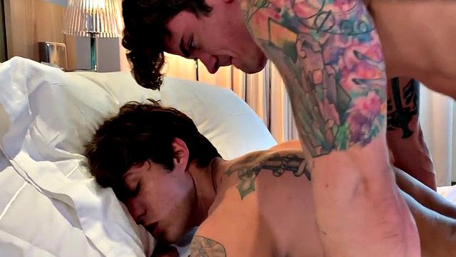 Jockstrap wearing otter barebacked after rimming