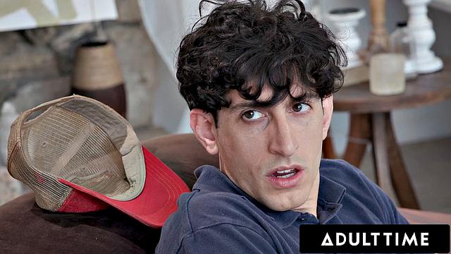 ADULT TIME - PAWG Stepmom Lauren Phillips Catches Stepson Jerking Off And Gets HUGE CREAMPIE